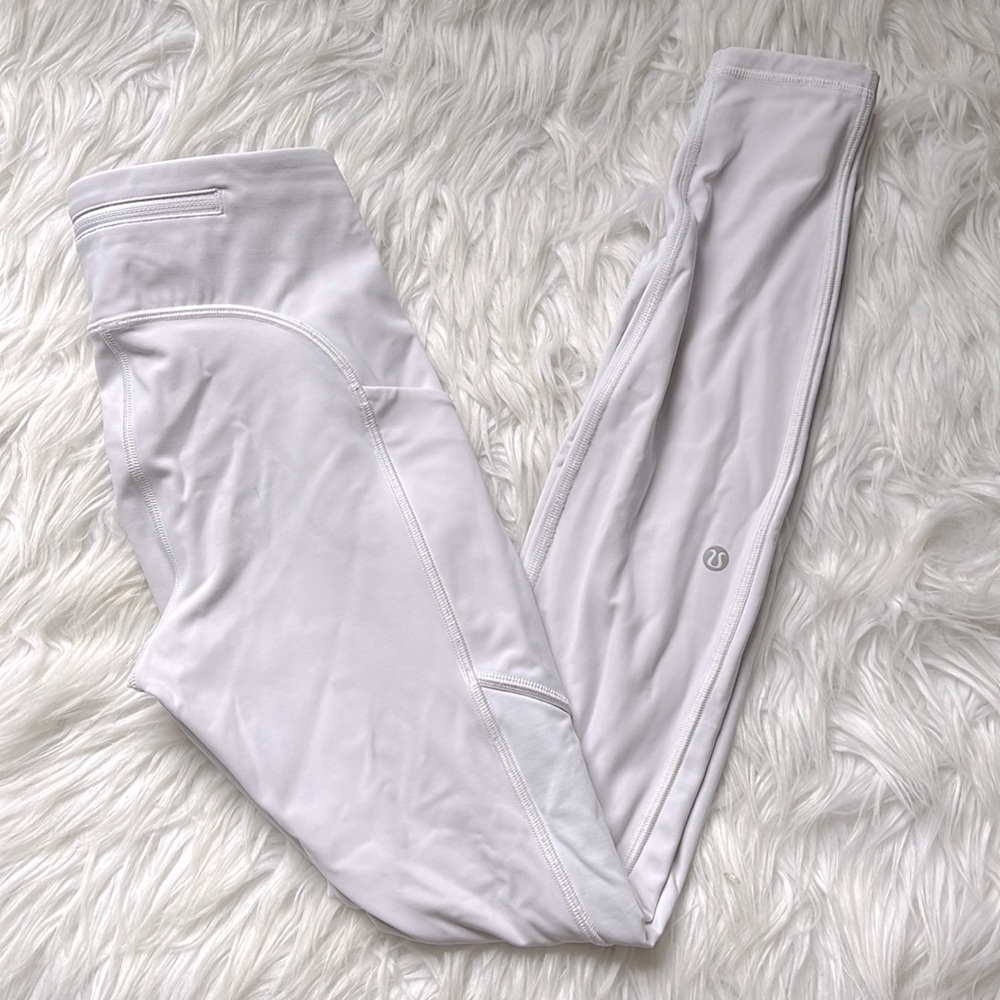 Lululemon white speed up tight